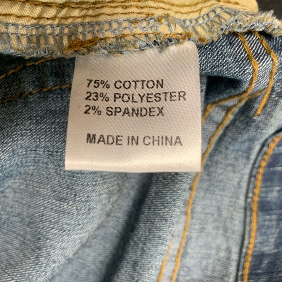 Boston Proper Size 4 decorated jeans Like New - Picture 8 of 10